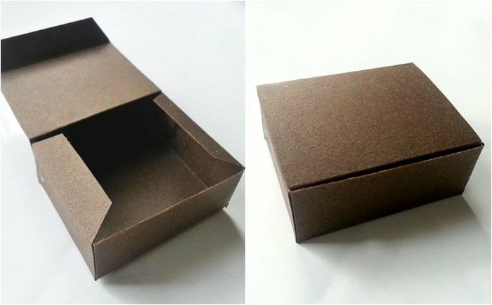 Подарочная коробка в винтажном стиле