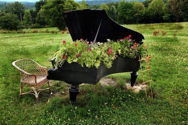 18 вещей, которые можно сделать из старого пианино