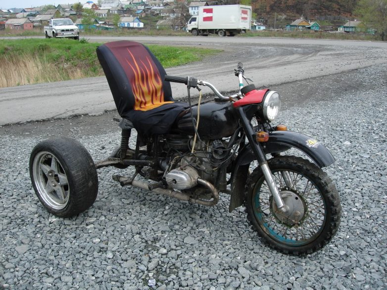 30 примеров шикарного тюнинга мотоцикла «Урал»