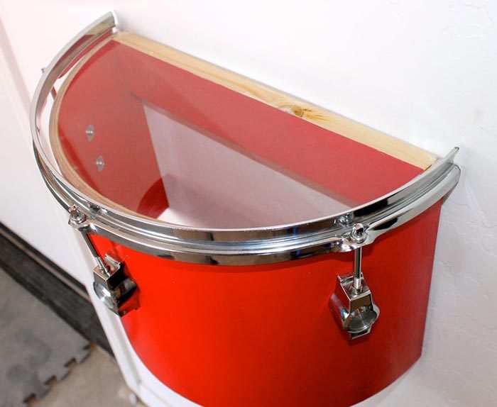 12 креативных способов использования барабанов в интерьере