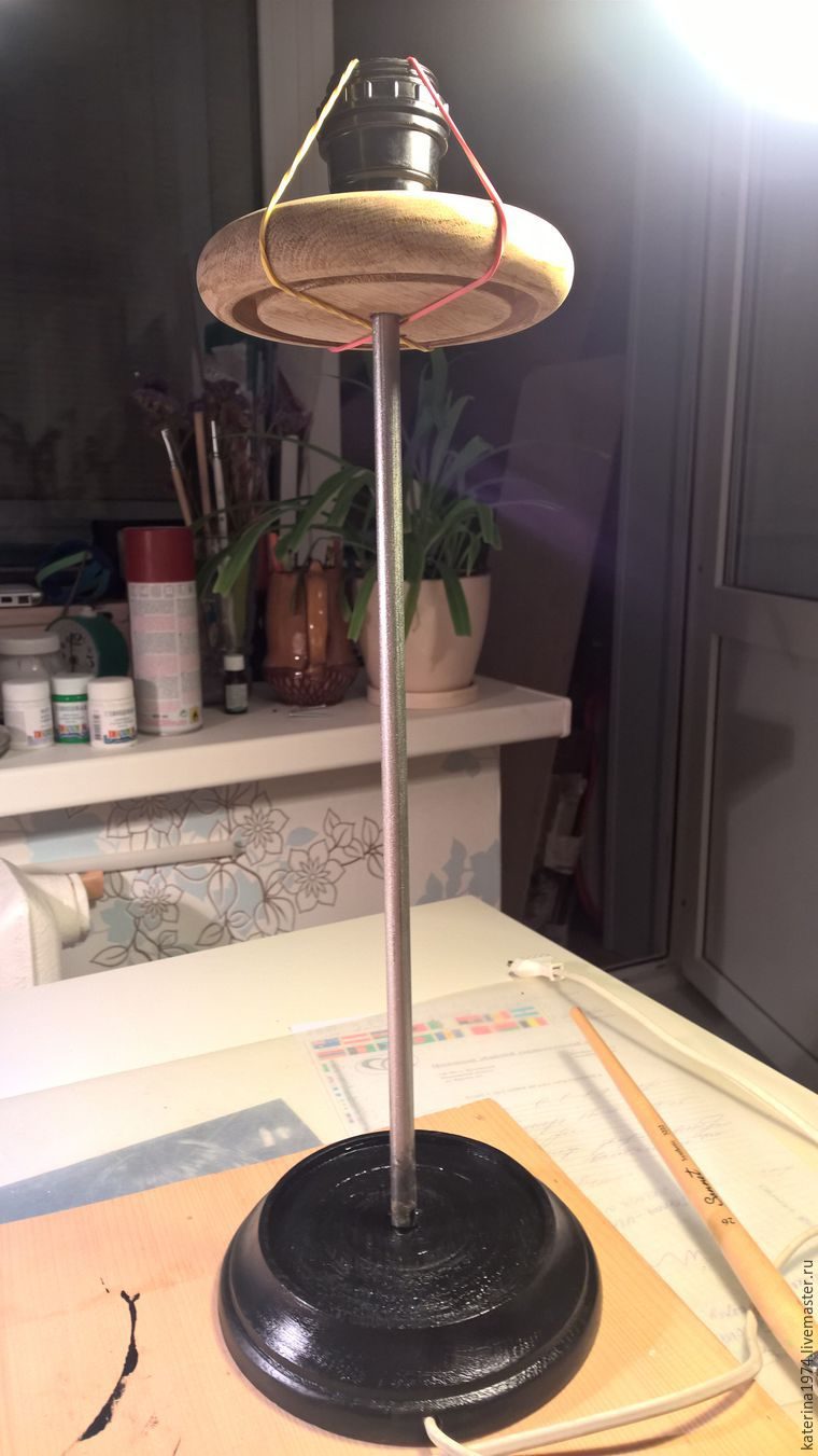 Реставрация настольной лампы