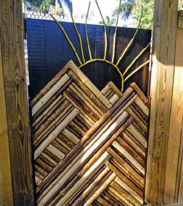 Интересные идеи оформления дома при помощи бамбука