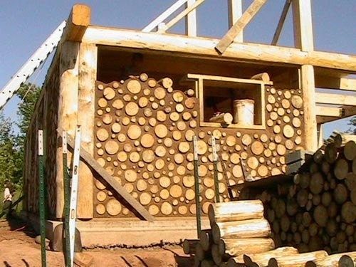 Дом, который построили из обычных дров