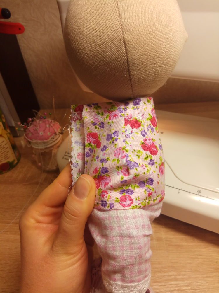 Шьём текстильную куколку
