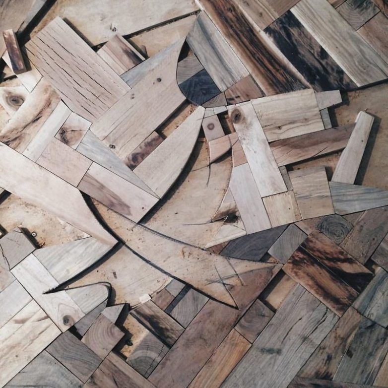 Как сделать шедевр из кусочков древесины