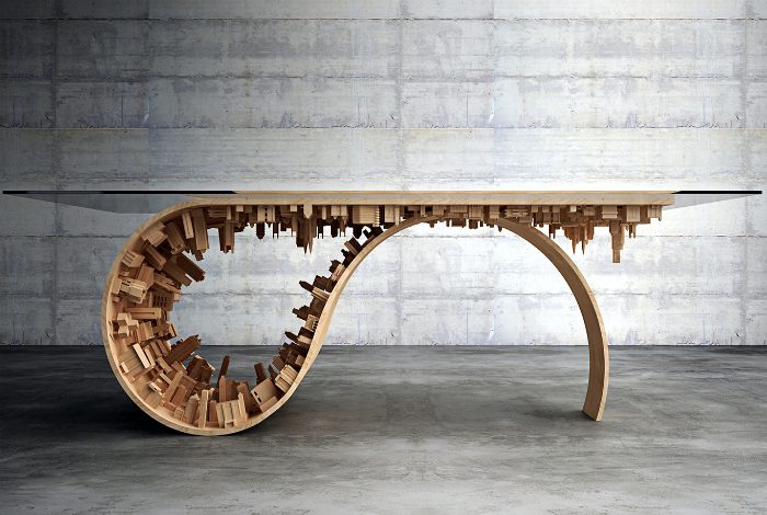 Фантастические столы, дизайн которых захватывает дух