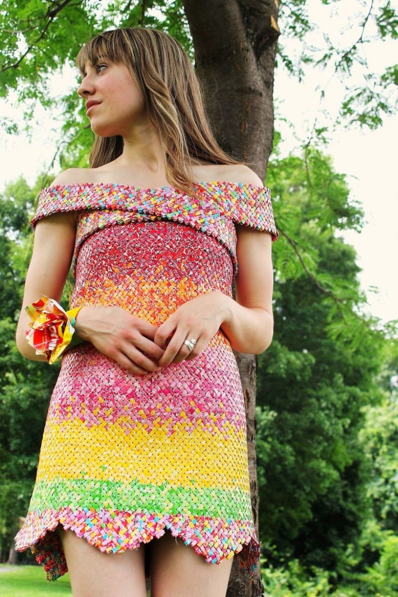 Платье из 10000 фантиков