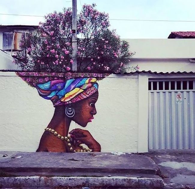 Уличное искусство удивительной красоты