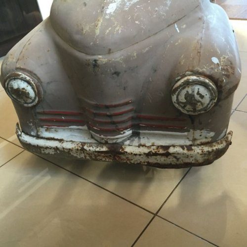 Реставрация старых детских автомобилей