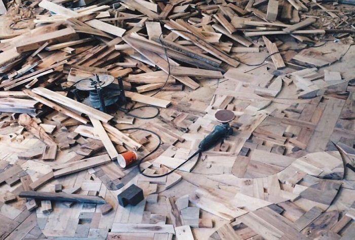 40 мешков дров для уникального проекта