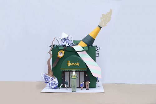 Копии лондонских достопримечательностей от художников из коллектива Paper Artist Collective