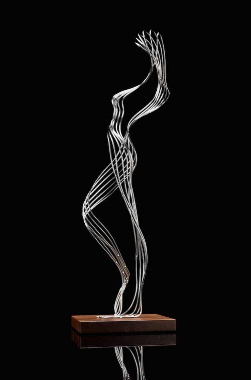 Проволочные скульптуры от Мартина Дебенхэма