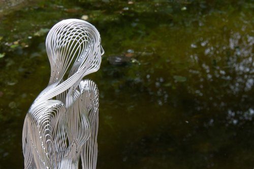 Проволочные скульптуры от Мартина Дебенхэма