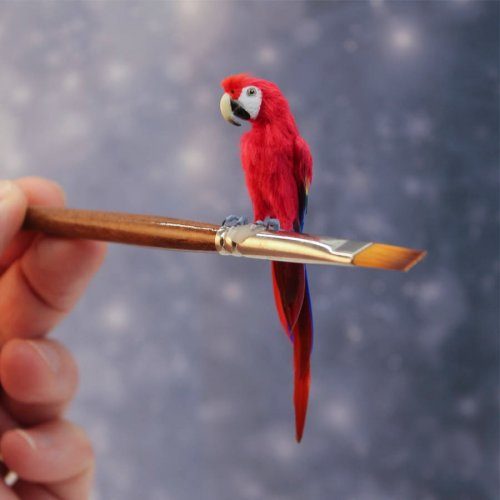 Реалистичные птицы от художницы Кэти Дока