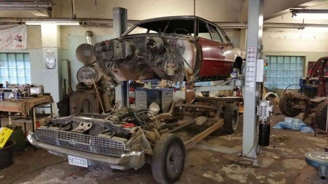 Реставрация Ford Thunderbird 1967 года выпуска