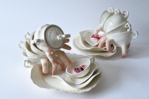 Керамическая посуда от Ронит Баранги