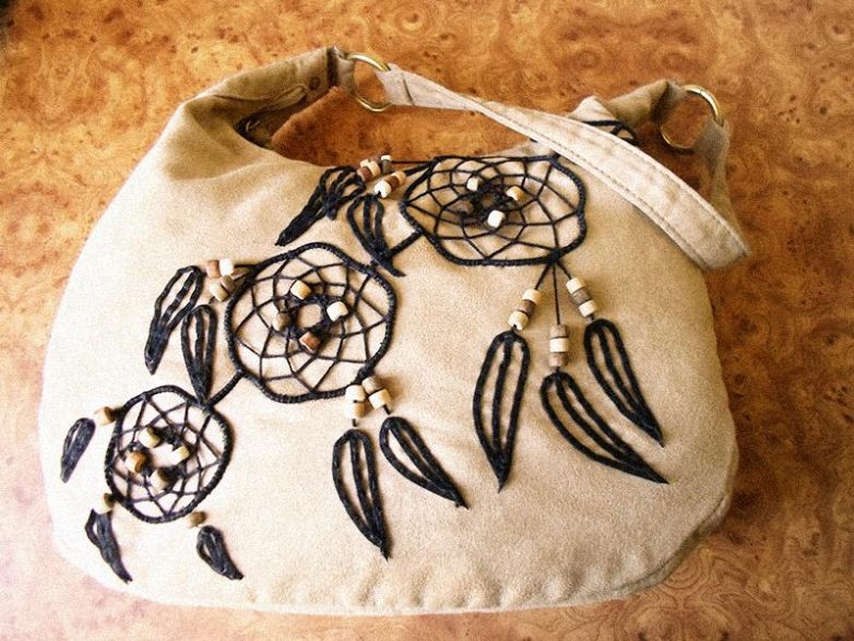 Декорируем сумку в этническом стиле