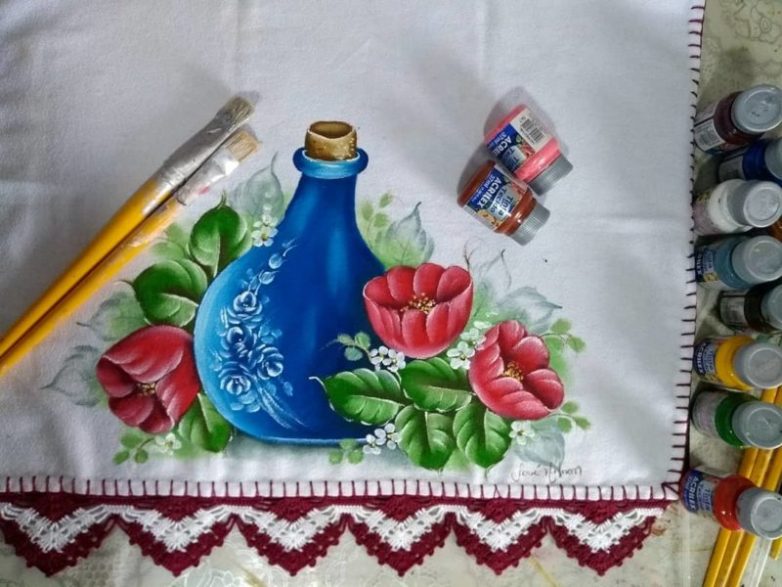 Уроки росписи ткани вручную