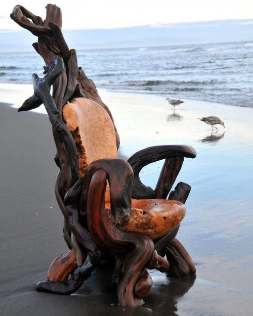 Потрясающие деревянные скульптуры