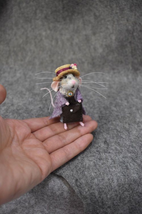 Войлочные мышки от Рейчел Остин