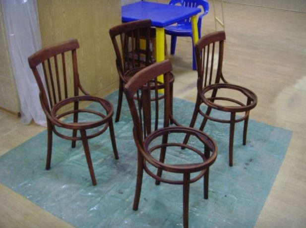 Реставрация старых стульев