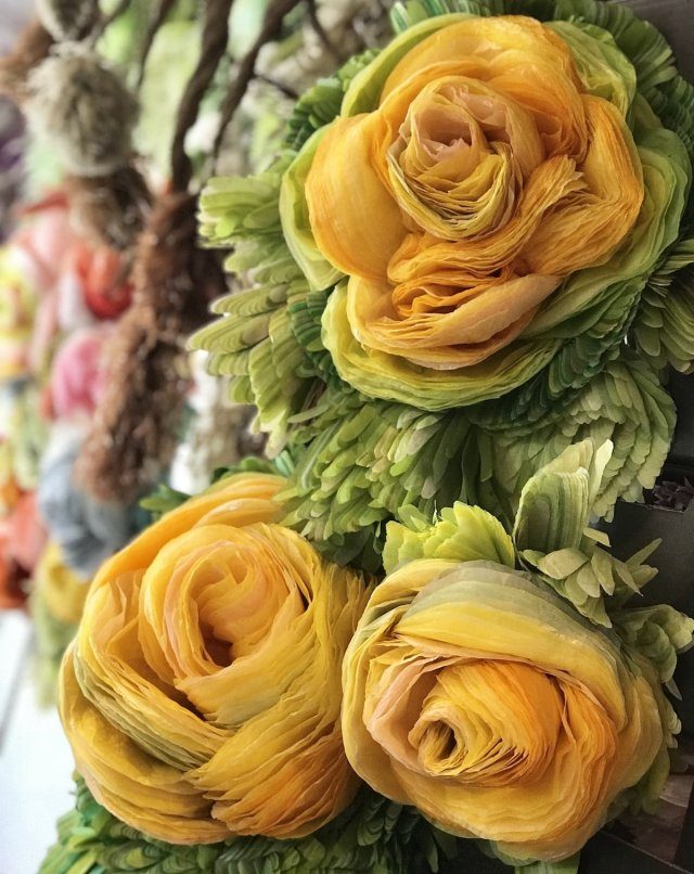 Невероятные бумажные цветы датской художницы