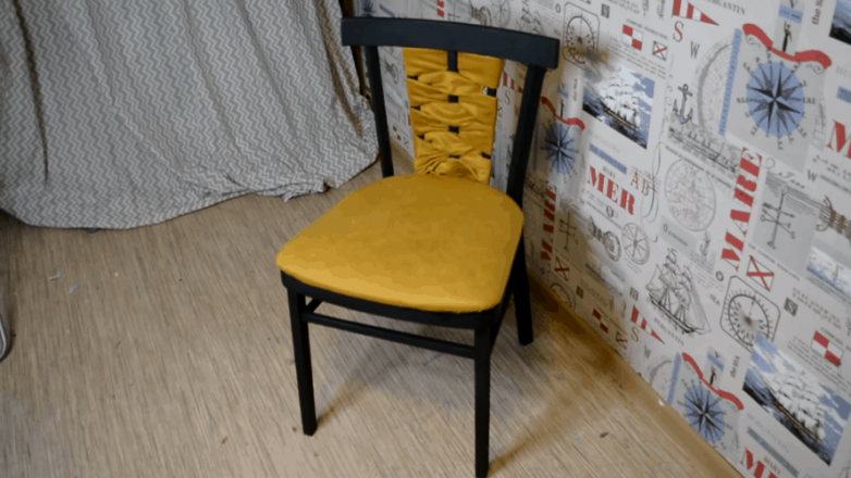 Реставрация старого стула