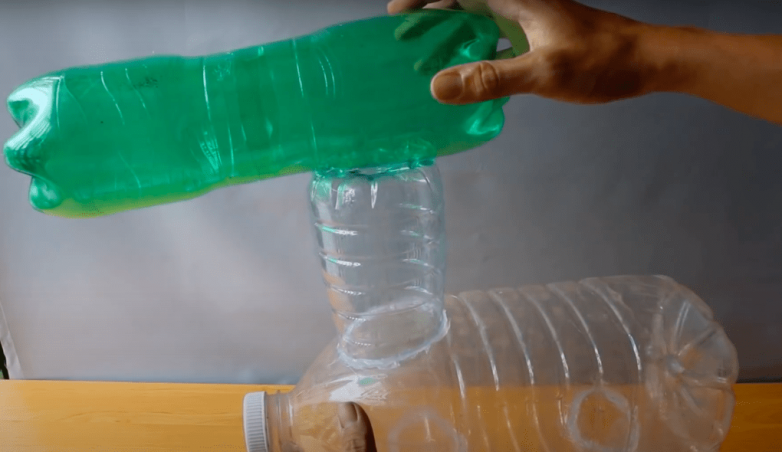 Интересная идея переработки пластиковых бутылок