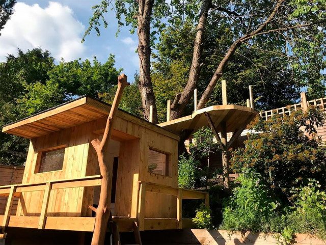 Деревянный игрушечный дом мечты для детей
