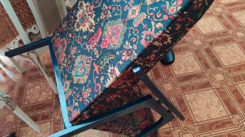 Реставрация старого советского кресла