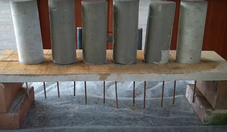 Интересное применение бетона для облагораживания вашего участка