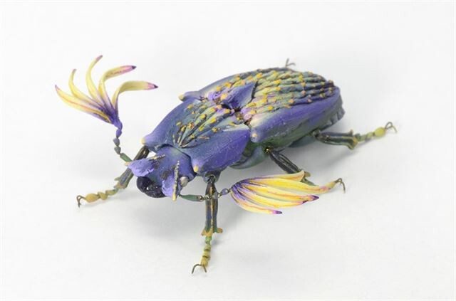 Скульптуры насекомых, которых вы не найдёте в природе