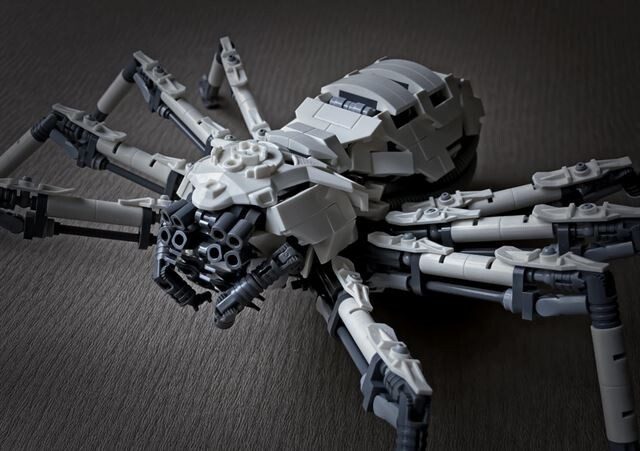 Существа, созданные из кирпичиков LEGO