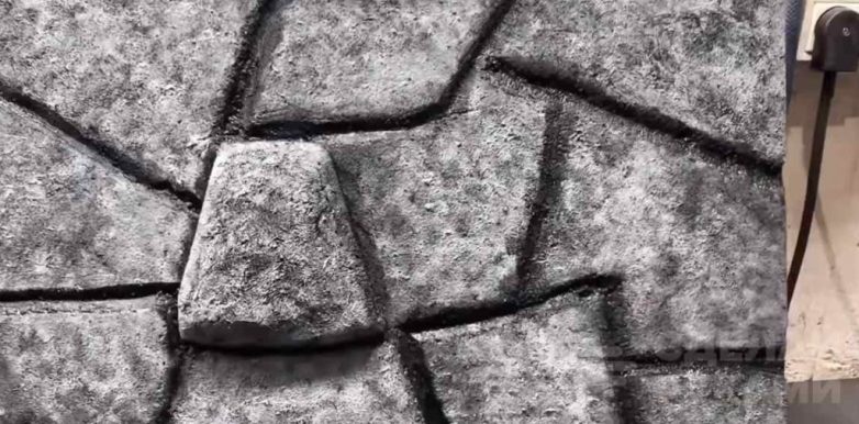 Как сделать имитацию каменной кладки из пенопласта