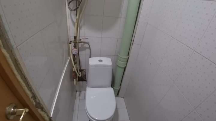 Стильный ремонт туалета без лишних затрат