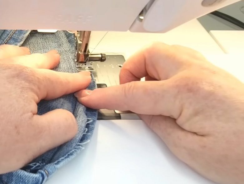 Как правильно укоротить джинсы
