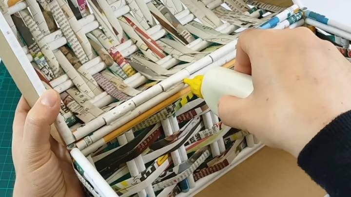 Как сделать сундучок из бумаги