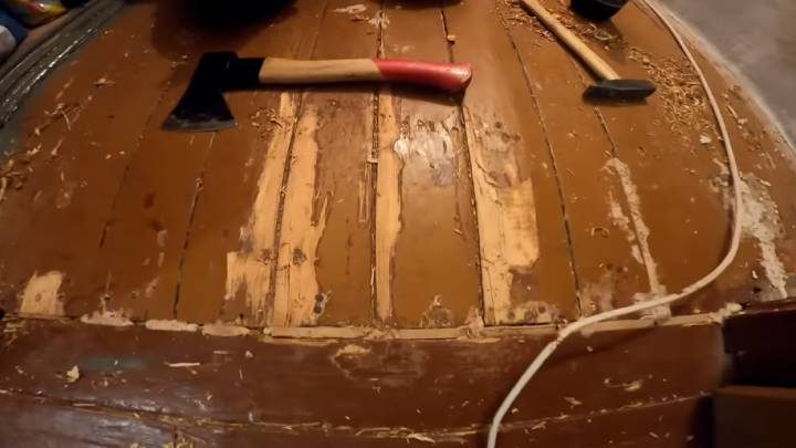 Укладка ламината на страшный деревянный пол