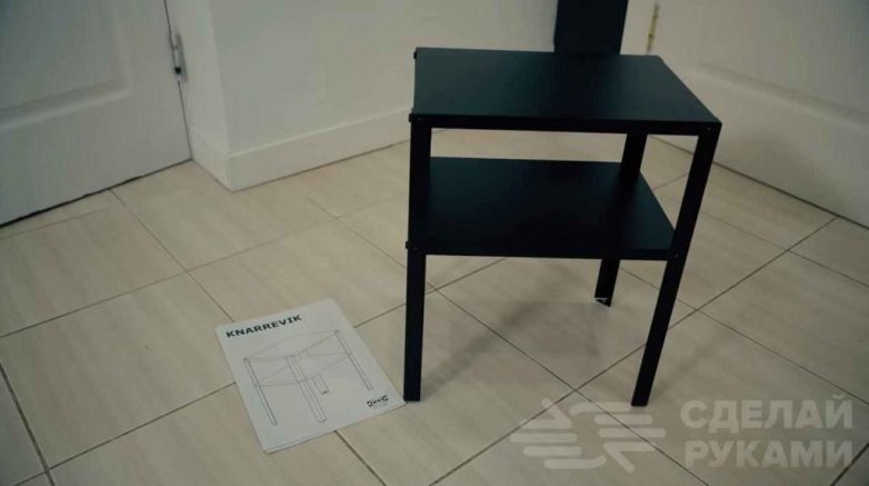 Мастерим оригинальную столешницу для столика IKEA