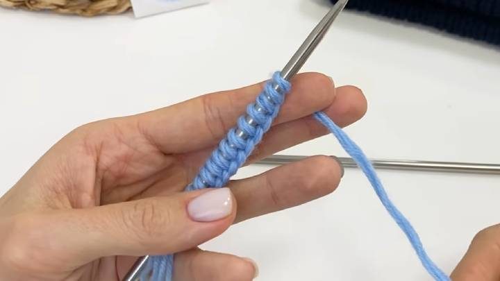 Японская техника вязания одной спицей
