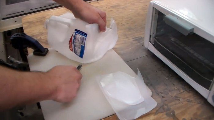 Киянка из пластиковой канистры