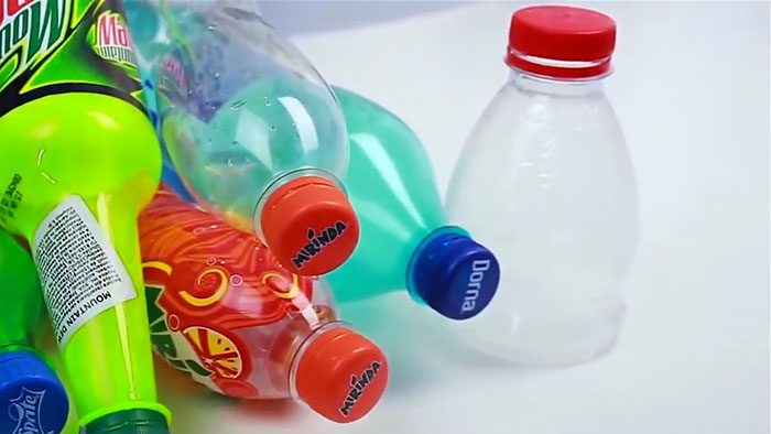 Идеи для поделок из крышек от пластиковых бутылок