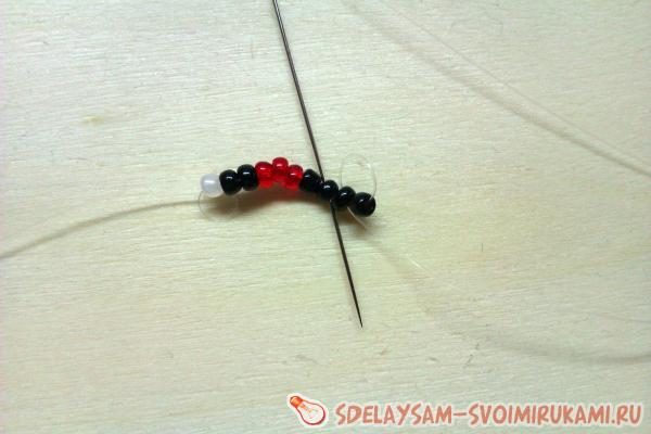 Серьги «Роза» своими руками