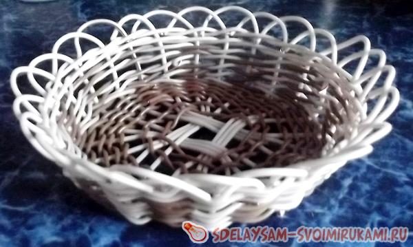 Изготовление сухарницы из проволоки