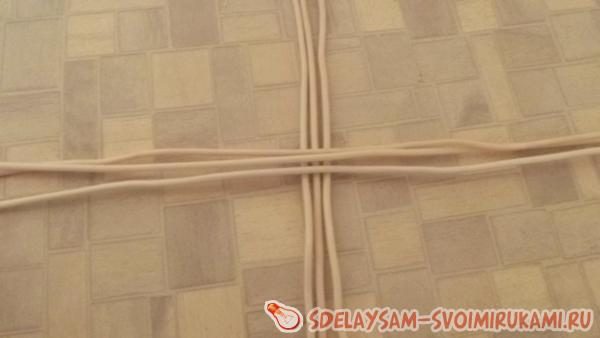 Изготовление сухарницы из проволоки