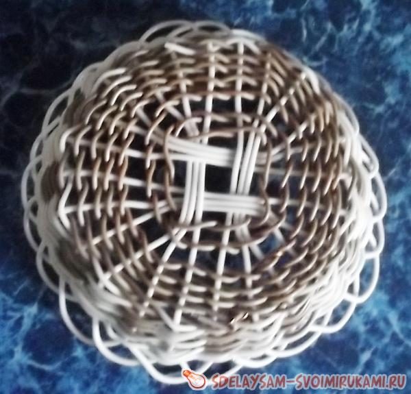Изготовление сухарницы из проволоки