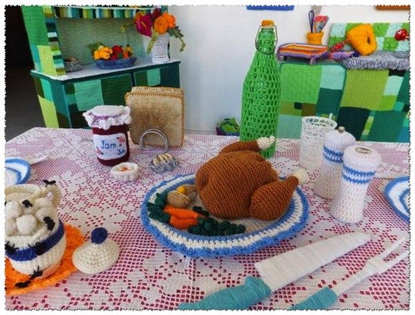Вязаные идеи для кухни
