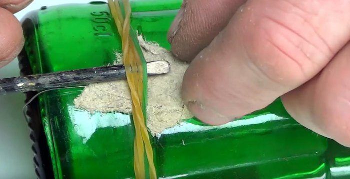 Как быстро разрезать бутылку пополам