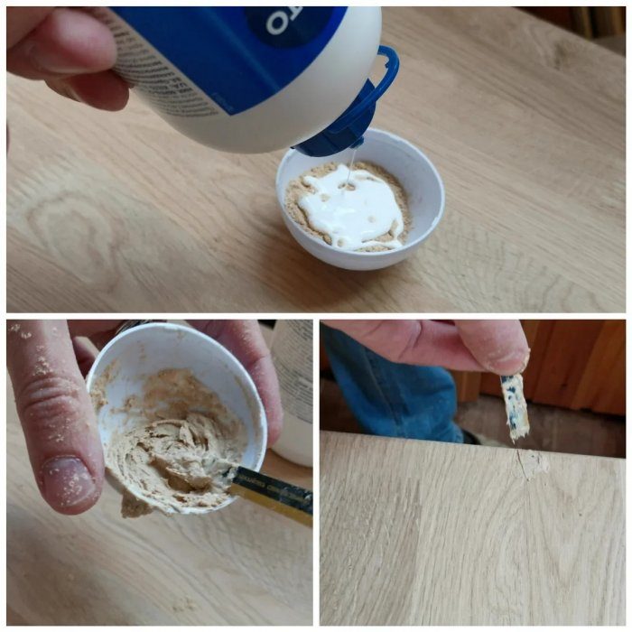 Компьютерный стол из массива