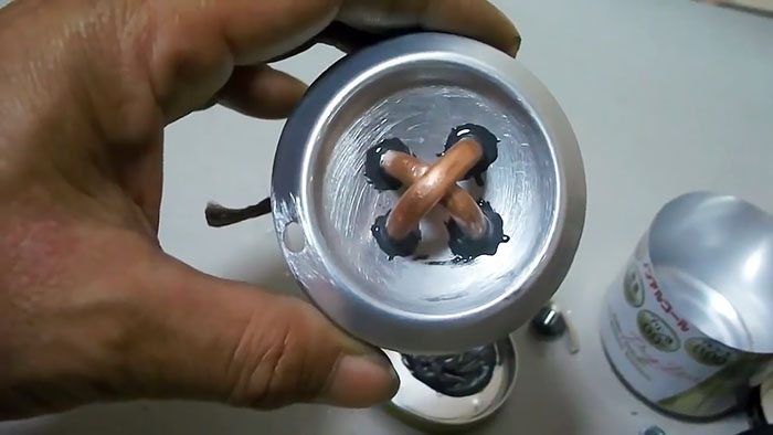 Спиртовая горелка из алюминиевых банок